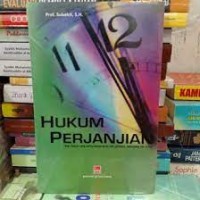 Hukum Perjanjian : Buku Hukum Yang Paling Banyak Dicari Oleh Pembaca, Mahasiswa dan Dosen