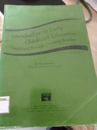 Introduction to Early Childhood Education : Praschool through Primary Grades