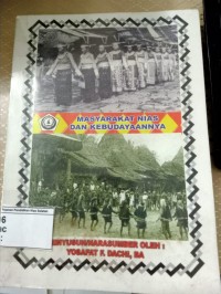 Masyarakat Nias dan Kebudayaannya
