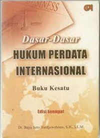 Dasar-Dasar Hukum Perdata Internasional