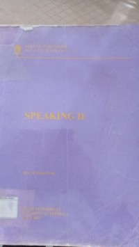 Materi Pokok Speaking II