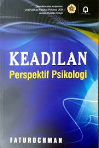 Keadilan : Perspektif Psikologi