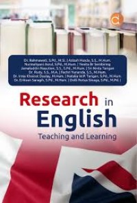 Image of Research in English : Teaching and Learning