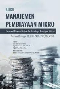 Image of Buku Manajemen Pembiayaan Mikro (Koperasi Simpan Pinjam dan Lembaga Keuangan Mikro)