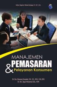 Image of Manajemen Pemasaran & Pelayanan Konsumen