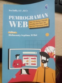 Image of Pemrograman Web : Hyper Text Markup Language, Cascading Style Sheet, dan Hypertext Preprocessor (PHP)