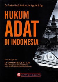 Hukum Adat di Indonesia